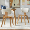 Mid-Century Modern Dining Chairs (Set of 2)