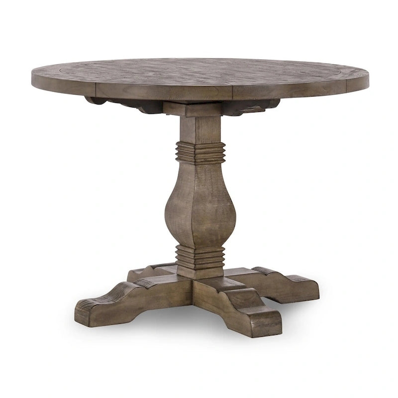 42 Dining Table in Weathered Brown