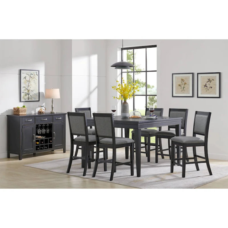Counter Height Table with Leaf