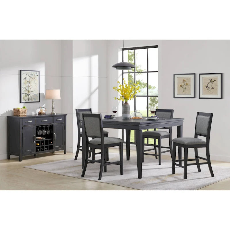 Counter Height Table with Leaf