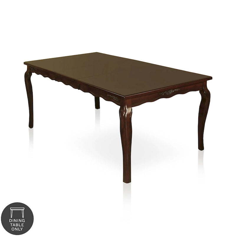 Traditional Dark Walnut 78-inch Dining Table
