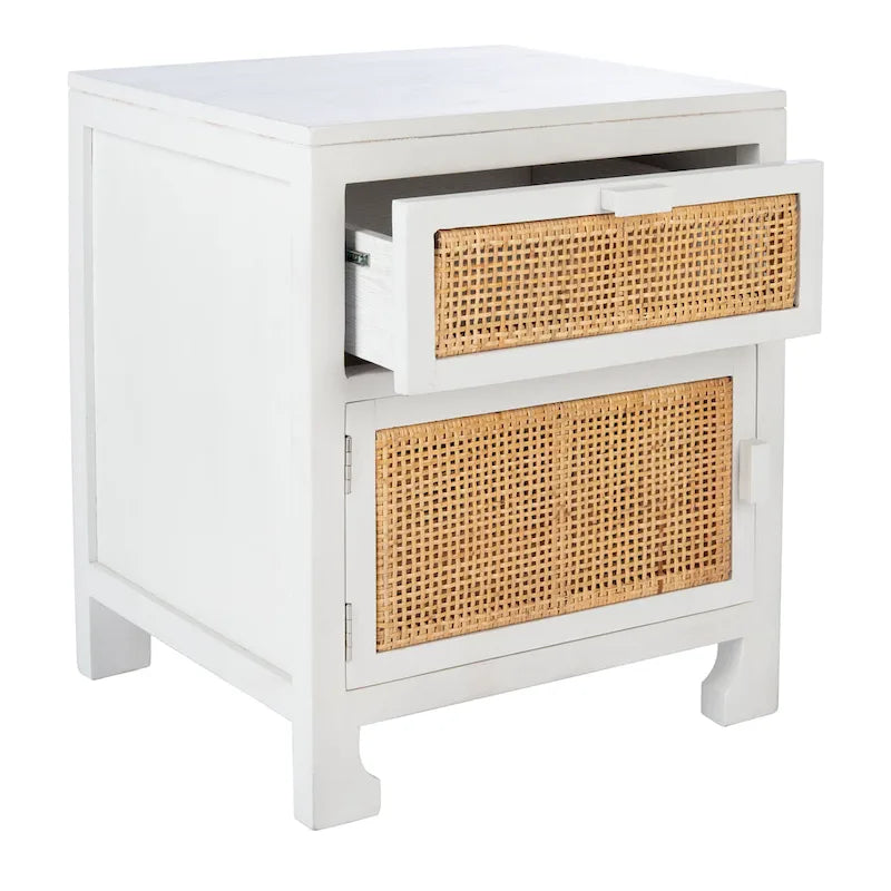Coastal 1-Drawer 1-Door Nightstand