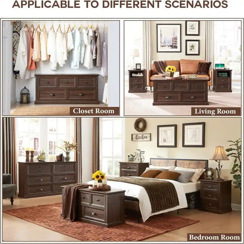 Storage Closet Bench - 15.86D x 45W x 21.14H