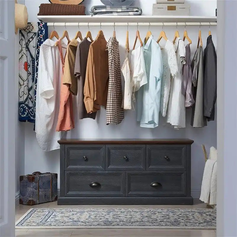 Storage Closet Bench - 15.86D x 45W x 21.14H