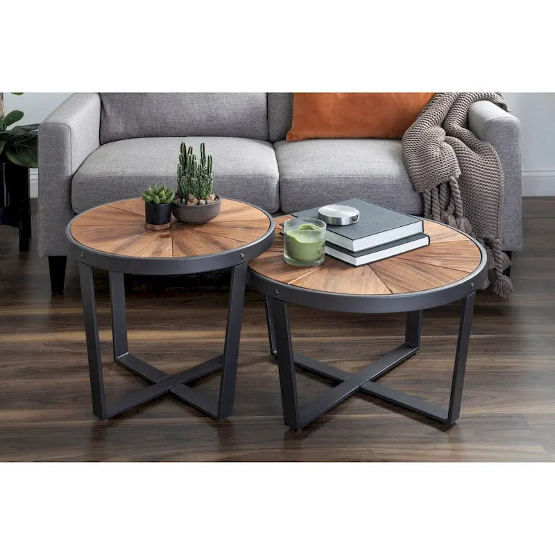 Round Coffee Table - 24x24x15.5