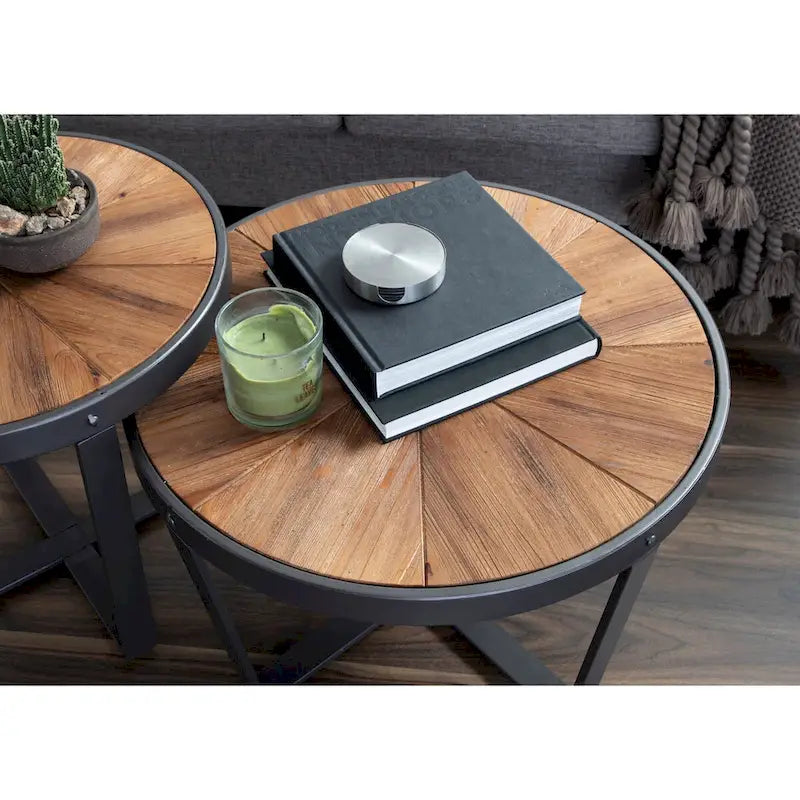 Round Coffee Table - 24x24x15.5