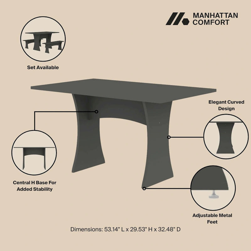 Mid-Century Modern Dining Table
