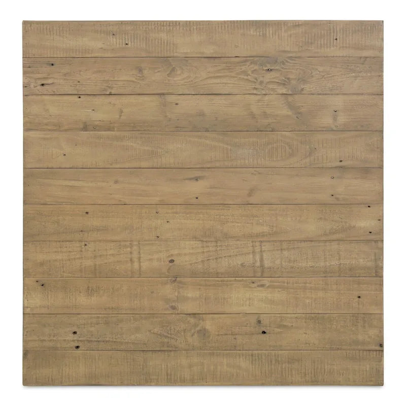 Square Wooden Coffee Table, Brown - 31.5 X 31.5 X 16